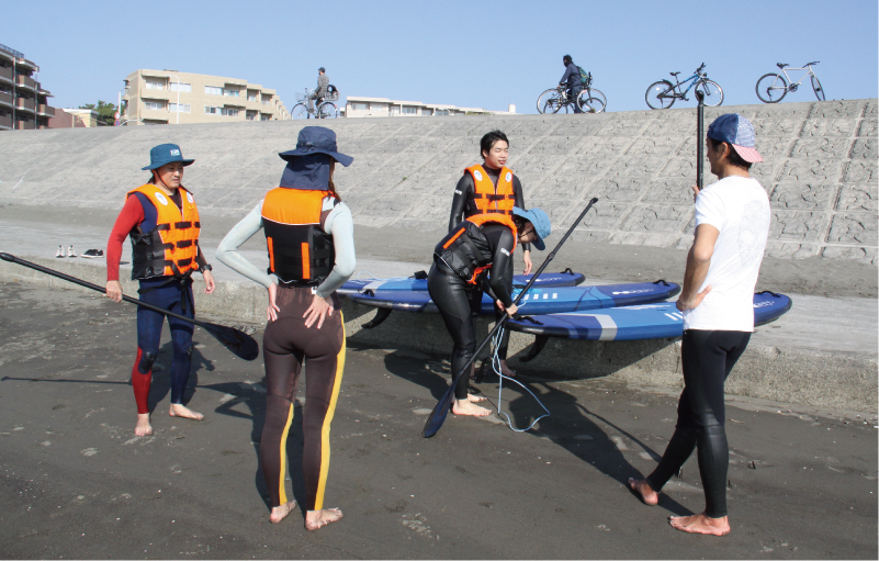 湘南SUP SCHOOL初めてのSUP体験は楽しめましたか？